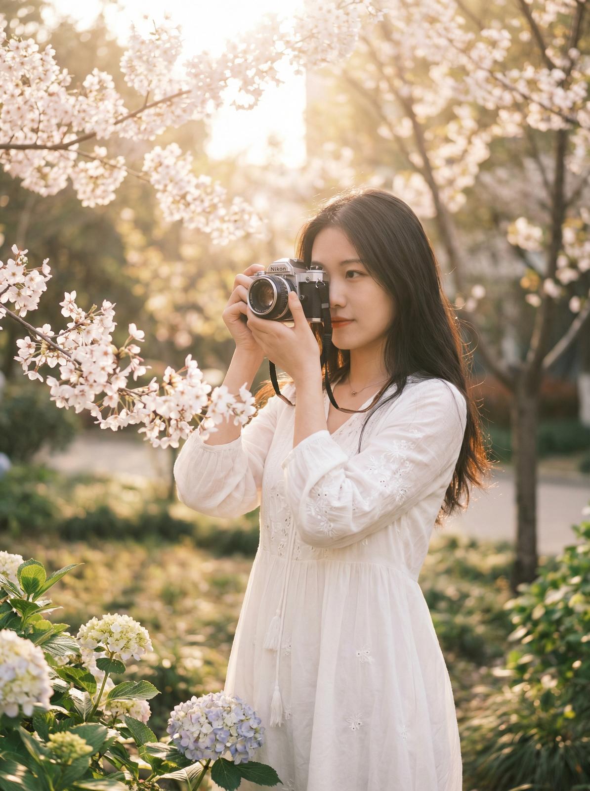 爱嚼冰淇淋原创春日校园写真传媒